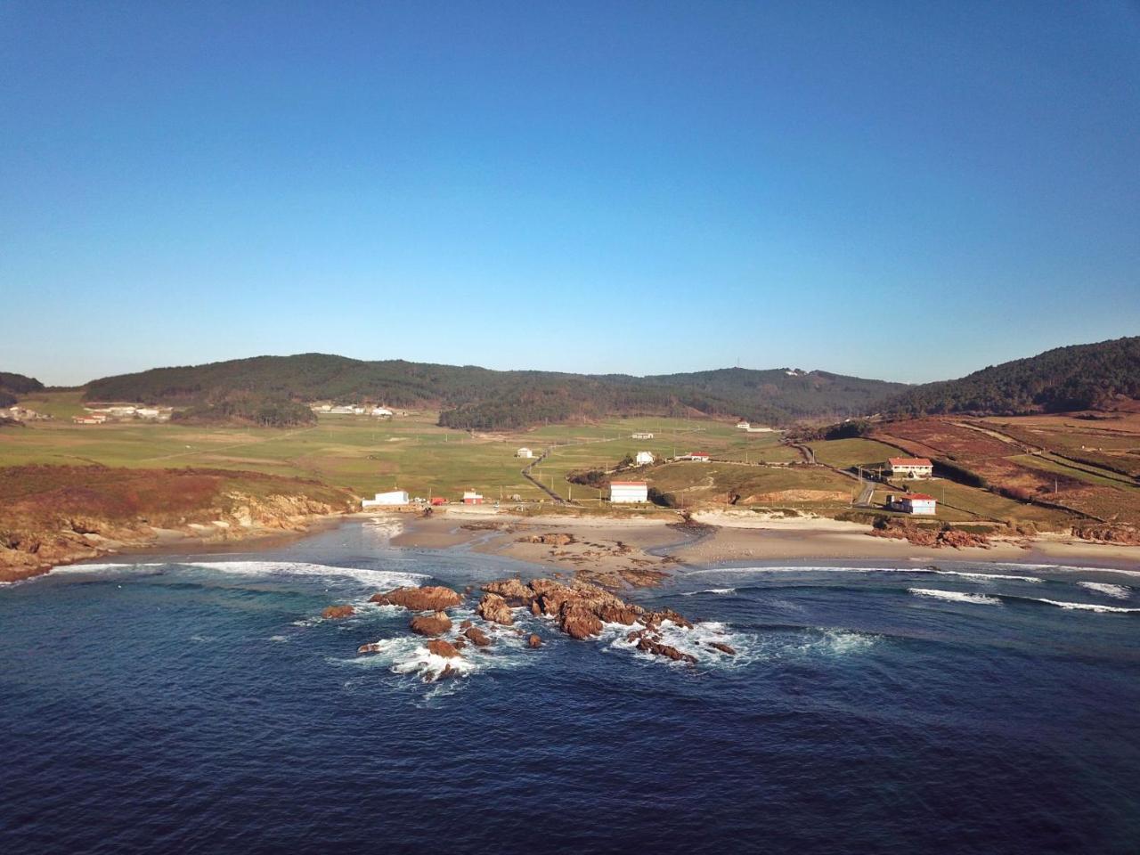 Casa Farina Villa Muxia Bagian luar foto